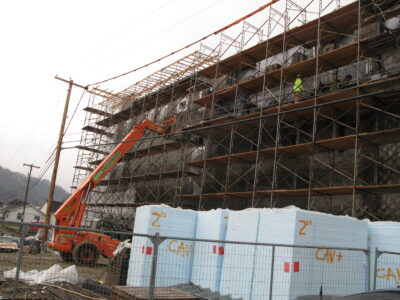 Work Continues on Brooke Courthouse Annex, New 911 Center